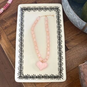 Pink Heart Necklace